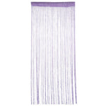rideau franges strass dorés orange violet blanc moderne élégant mariage anniversaire fête