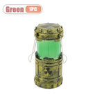 veilleuse deco radioactive bidon vert motif danger science fiction halloween citrouille chauve souris tombes