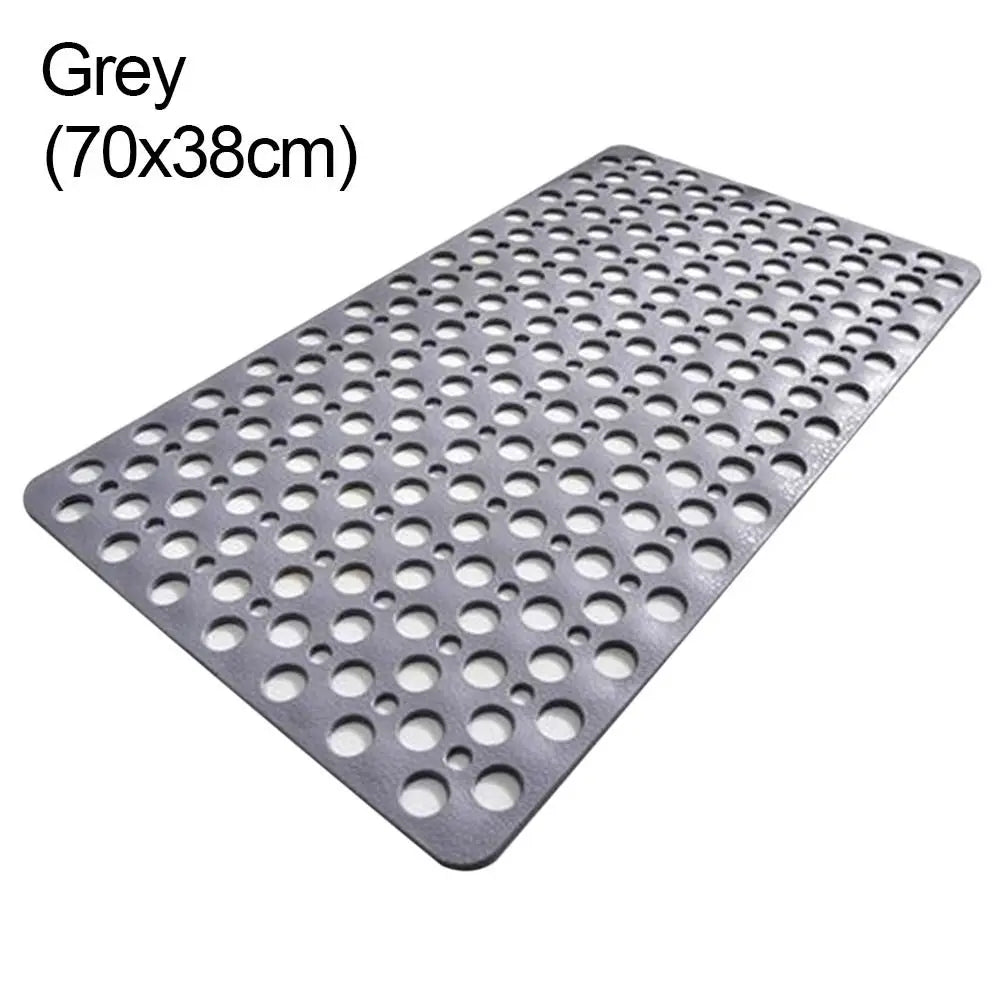 tapis bain anti dérapant rose blanc bleu vert gris moderne pores circulaires