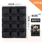 porte plantes mural vert texture feutre moderne fixations grilles plantes succulentes deco maison