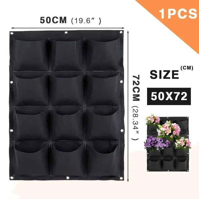 porte plantes mural vert texture feutre moderne fixations grilles plantes succulentes deco maison