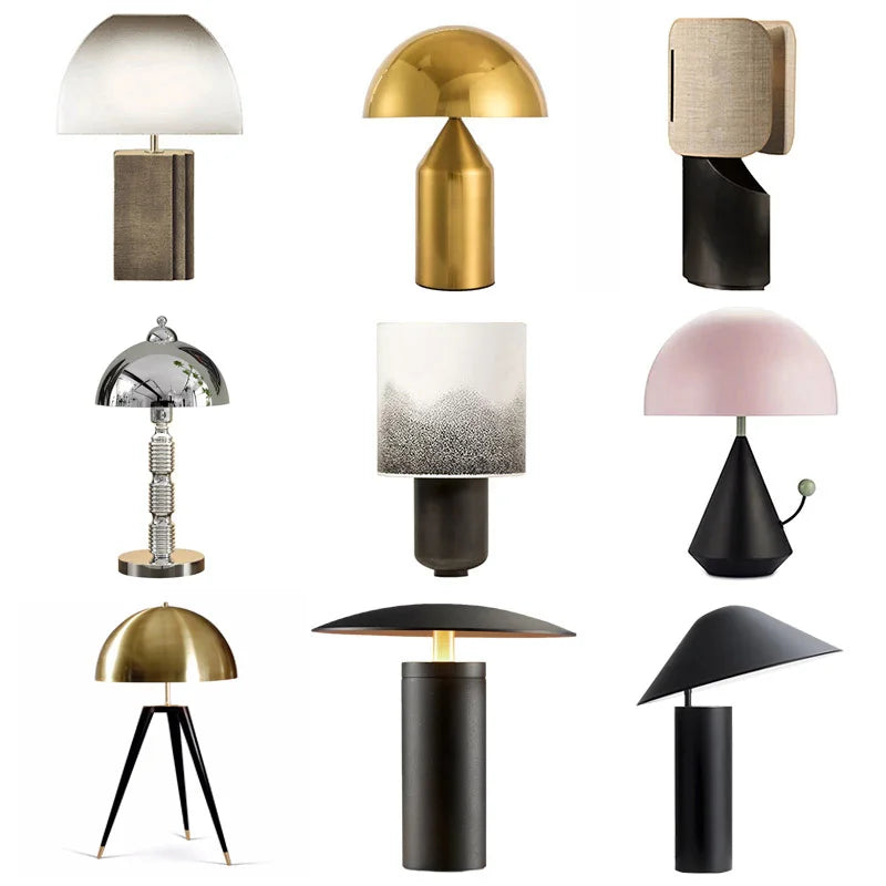Lampe de chevet art déco design intérieur Ombre Interieur