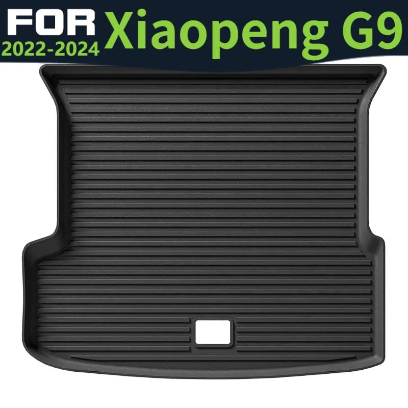 tapis sol voiture noir rayures horizontales moderne imperméable facile nettoyer tpe opaques fixations