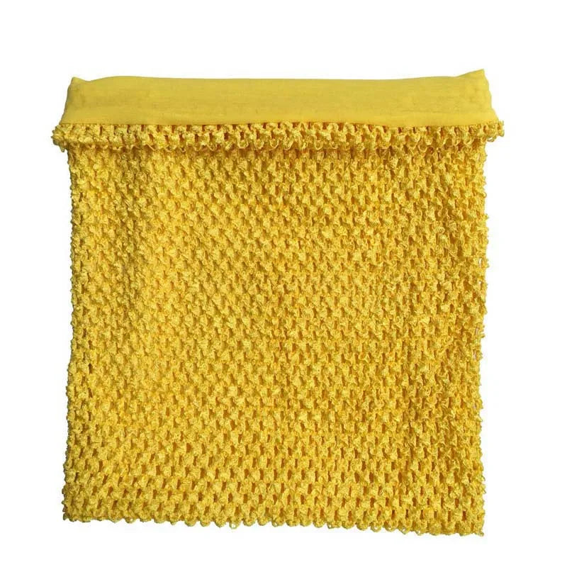 pochettes maille violet jaune rose bleu opaques modernes 10x12 inches DIY tutu