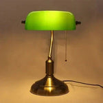 lampe classique vert bronze interrupteur bouton câble euro us uk