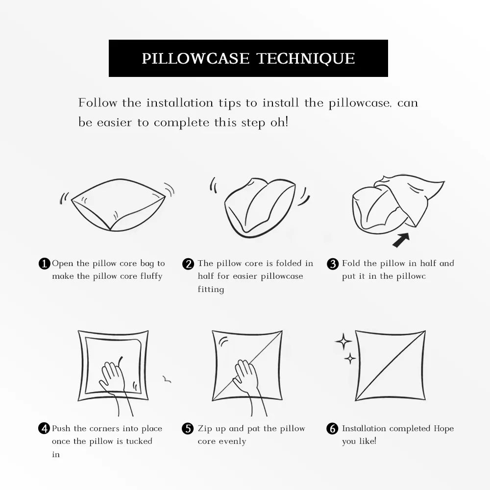 coussin carré moderne imprimé desiccant polyester blanc 45x45cm zip invisible lavable