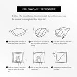 coussin carré moderne imprimé desiccant polyester blanc 45x45cm zip invisible lavable