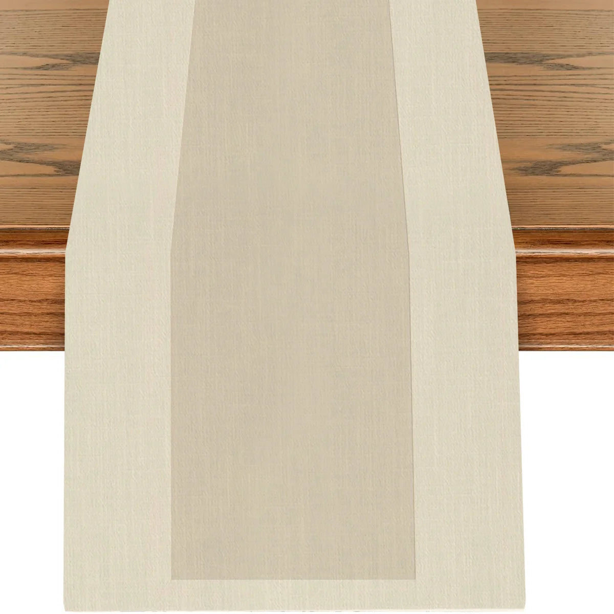 nappe table moderne lin beige clair minimaliste 30x45cm 90x35cm 150x59cm 180x71cm 220x87cm 260x102cm