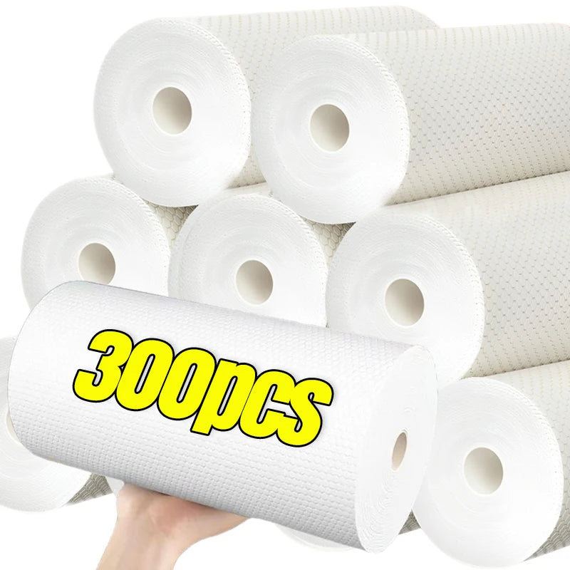essuie tout jetables non tissés blancs modernes nettoyage domestique respectueux l'environnement