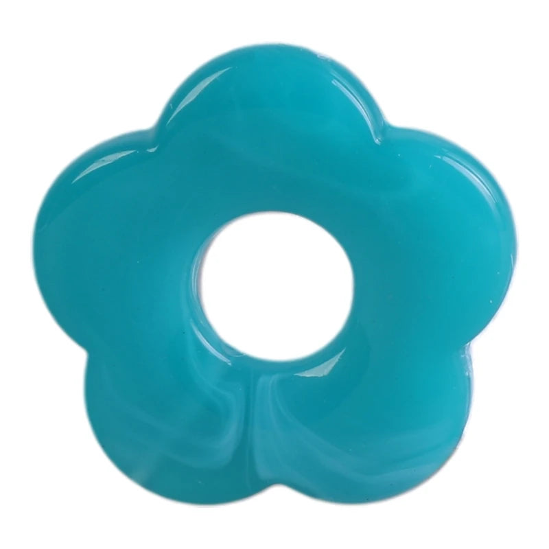 accessoire coiffure talonnet fleur résine autocollant coloré motif moderne cheveux fille femme