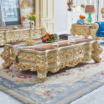 canapé angle beige doré capitonné moderne maison famille salon confortable