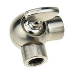 boutons manchette or cuivre noir blanc classiques vis fixés rond lisses