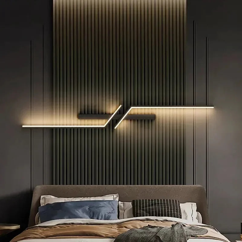 Applique murale LED minimaliste chambre à coucher