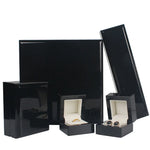 boîte rangement bijoux velours bois classique or noir blanc doré strass chaîne