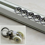 Planeurs de rail rideau en couleur ivoire pour décoration intérieure moderne