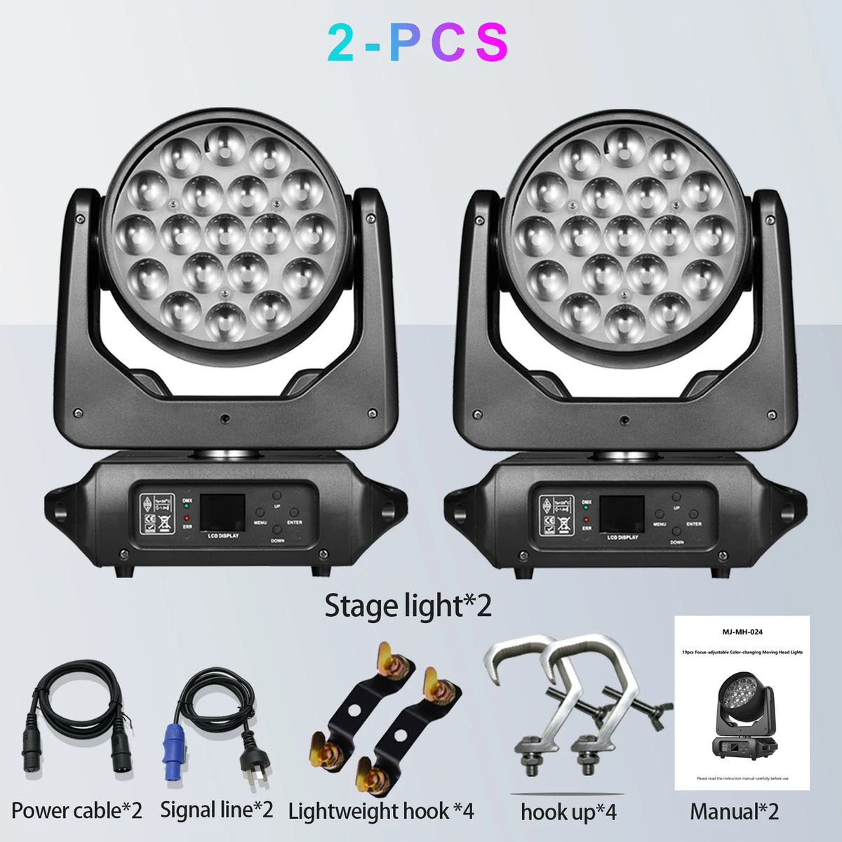 projecteur led moving head effet faisceau wash zoom dmx discothèque fête concert mariage