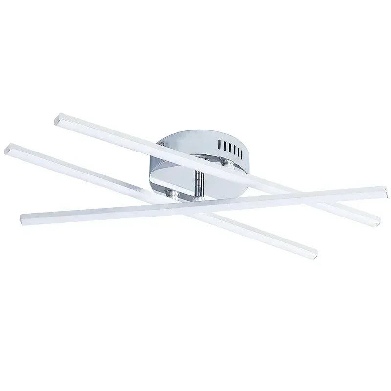 lampe moderne aluminium noir blanc flux lumineux élevé incurvé led contemporain