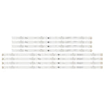 bande lumineuse blanche moderne connecteurs électriques fixations accessoire éclairage led téléviseur