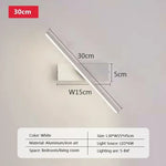 lampe murale led moderne minimaliste blanc noir éclairage intérieur salon chambre