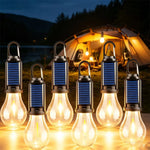 ampoule led solaire transparente moderne rechargeable camping randonnée urgence ip65 autonomie crochet