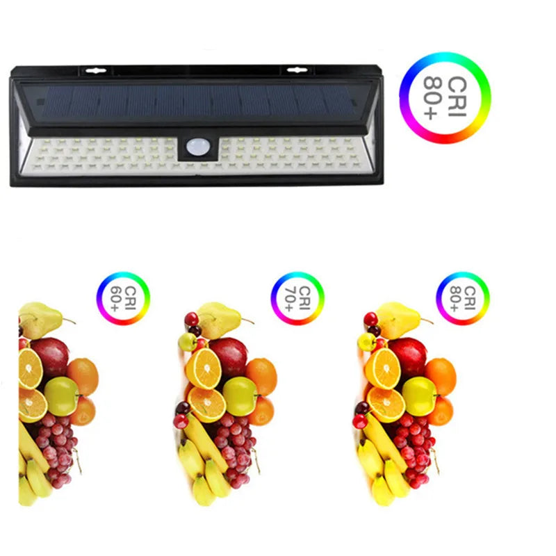lampe solaire led panneaux solaires capteur mouvement ip65 moderne extérieure sécurité jardin contemporain