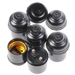 adaptateurs e27 noirs modernes vis fixation 35mm 32mm