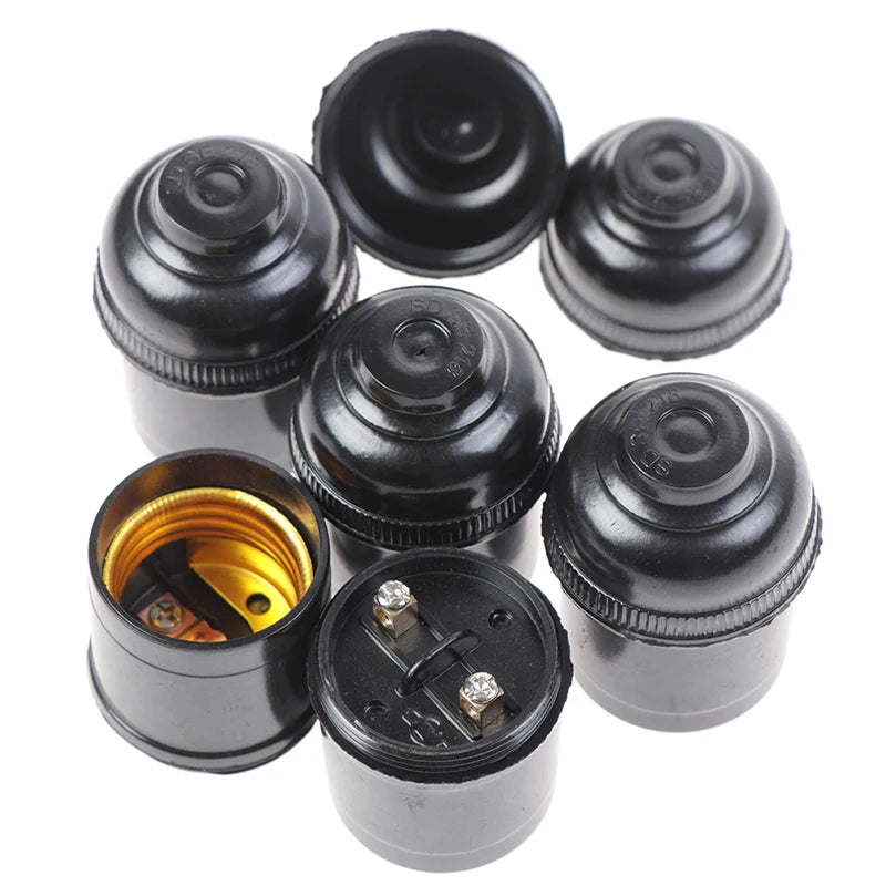 adaptateurs e27 noirs modernes vis fixation 35mm 32mm