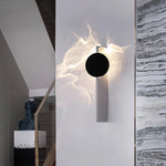 applique murale moderne led deux têtes éclairage quotidien murale acier inoxydable noir doré argenté
