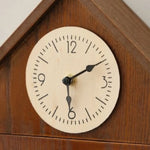 décoration murale bois rustique horloge miroir porte clés animaux plantes vintage