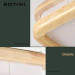 Suspension lumineuse moderne pendentif bois texturé éclairage blanc minimaliste chambre salon étude