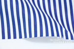 tissu coton biodegradable sergé rayures fruitées orange rose bleu jaune noir moderne bricolage couture