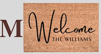 tapis d'entrée personnalisable marron clair texture noix coco antidérapant moderneextérieur chambre