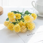 bouquet fleurs artificielles mariage blanc rose violet anniversaire intérieur modernes