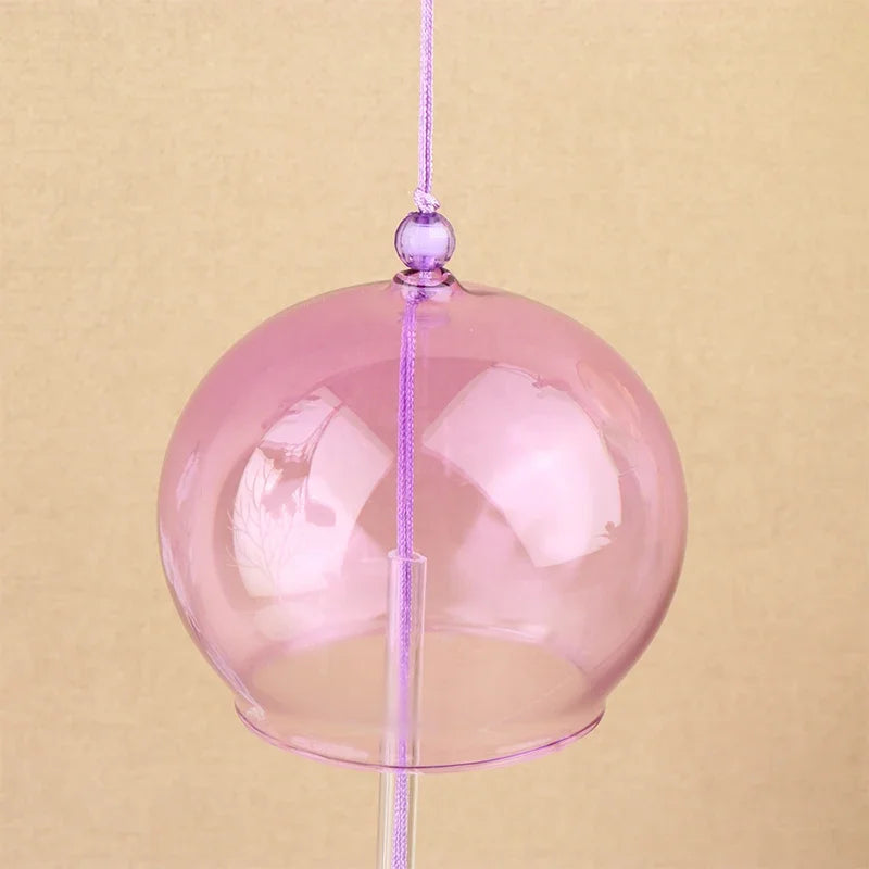 cloches vent transparentes modernes couleur rose vert jaune bleu clair motifs floraux