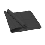 tapis yoga violet noir texture moderne anti dérapant mousse eva serviette papier