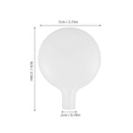 ampoules led blances rondes opalettes modernes tringles dorées luminaires facilement installables