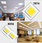 plaque led moderne 78mm 74mm blanc jaune points noirs 50w dc30v lumineuse