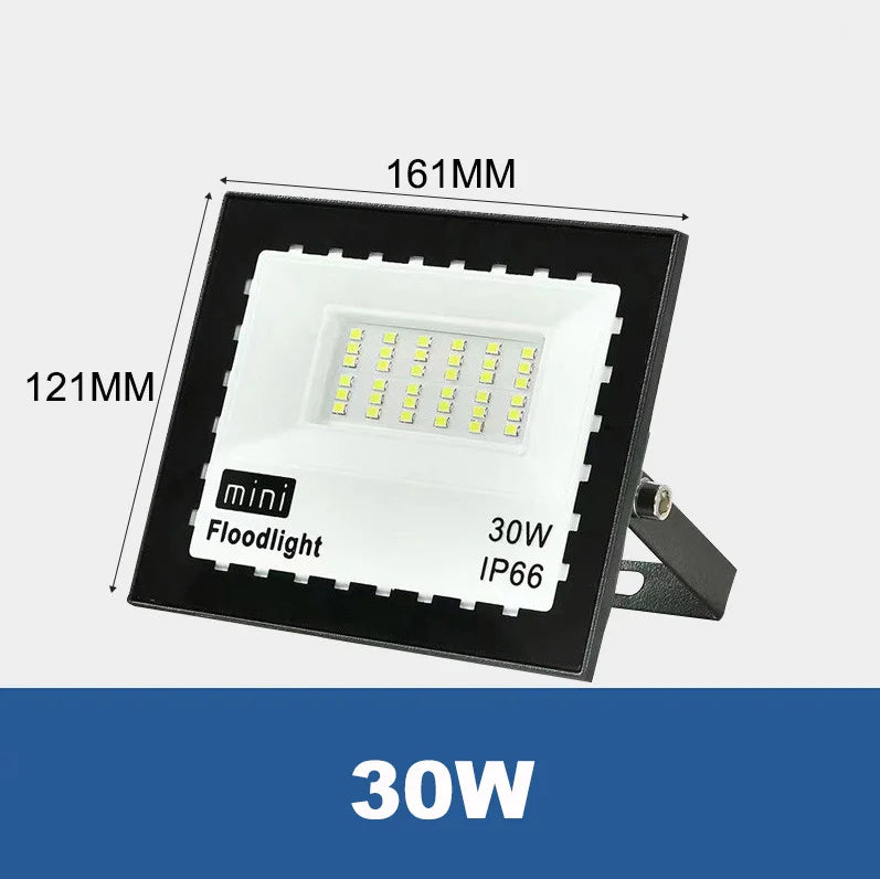 projecteur led extérieur ip66 moderne noir réglable 10w 20w 30w 50w 100w