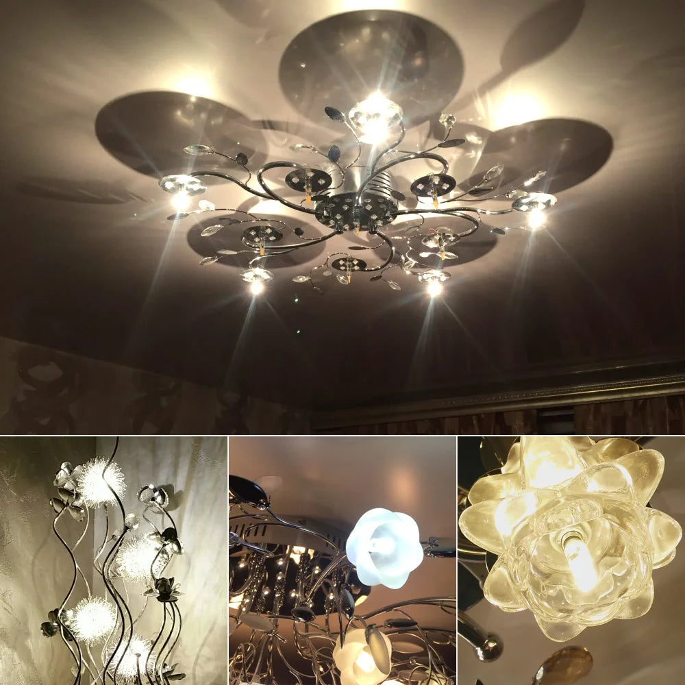 ampoule led transparente 12v g4 360° blanc chaud 2700k 50000h moderne