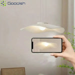 lampe suspendue moderne blanc texture tissu opaque salon chambrehôtel
