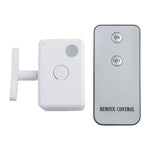 interrupteur distance sans fil moderne deux télécommandes contrôle éclairage blanc gris clair