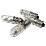 ampoule led e14 e12 1w transparente jaune moderne cuisine réfrigérateur 360° ip65 15000h