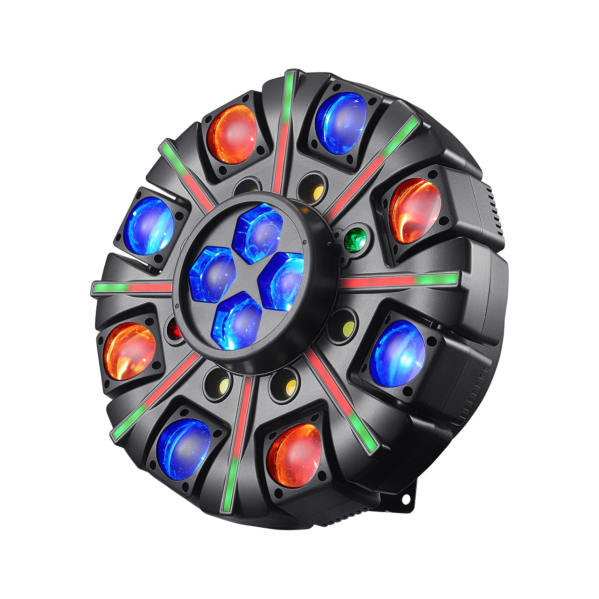 projecteur laser noir effet led rgbw télécommande dmx512 karaoké discothèque