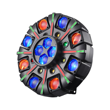 projecteur laser noir effet led rgbw télécommande dmx512 karaoké discothèque