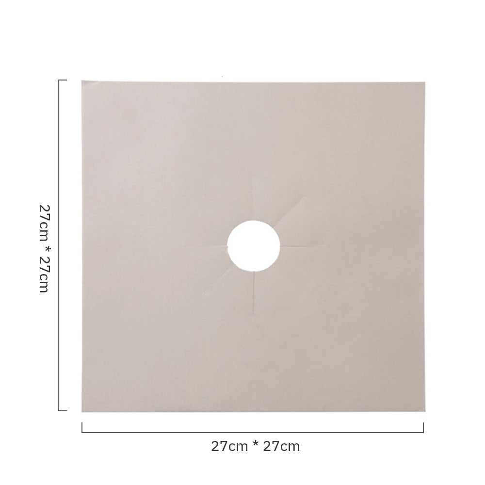 protège plaque cuisinière adhésif moderne noir respectueux environnement 27cm 27cm