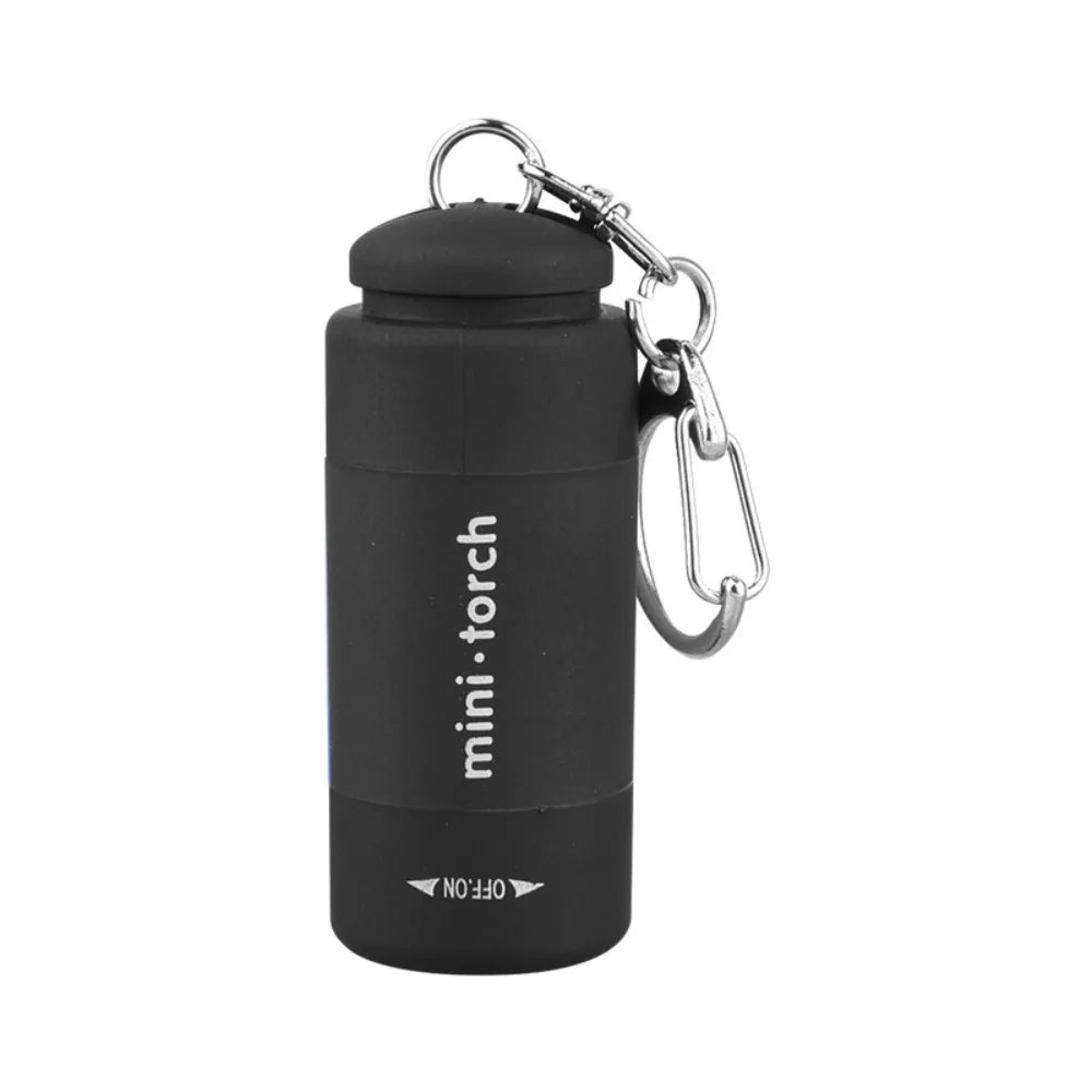 torche led rechargeable usb portable annuaire cle moderne rouge noir