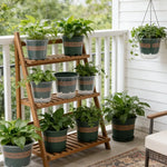 pots fleurs auto arrosants plantes vertes intérieur facile remplissage eau protection racines moderne opaques