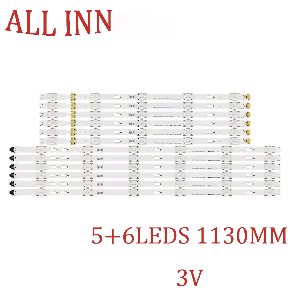 bande led rétro éclairage blanc moderne 3v connecteurs boutons commandes 12 pièces