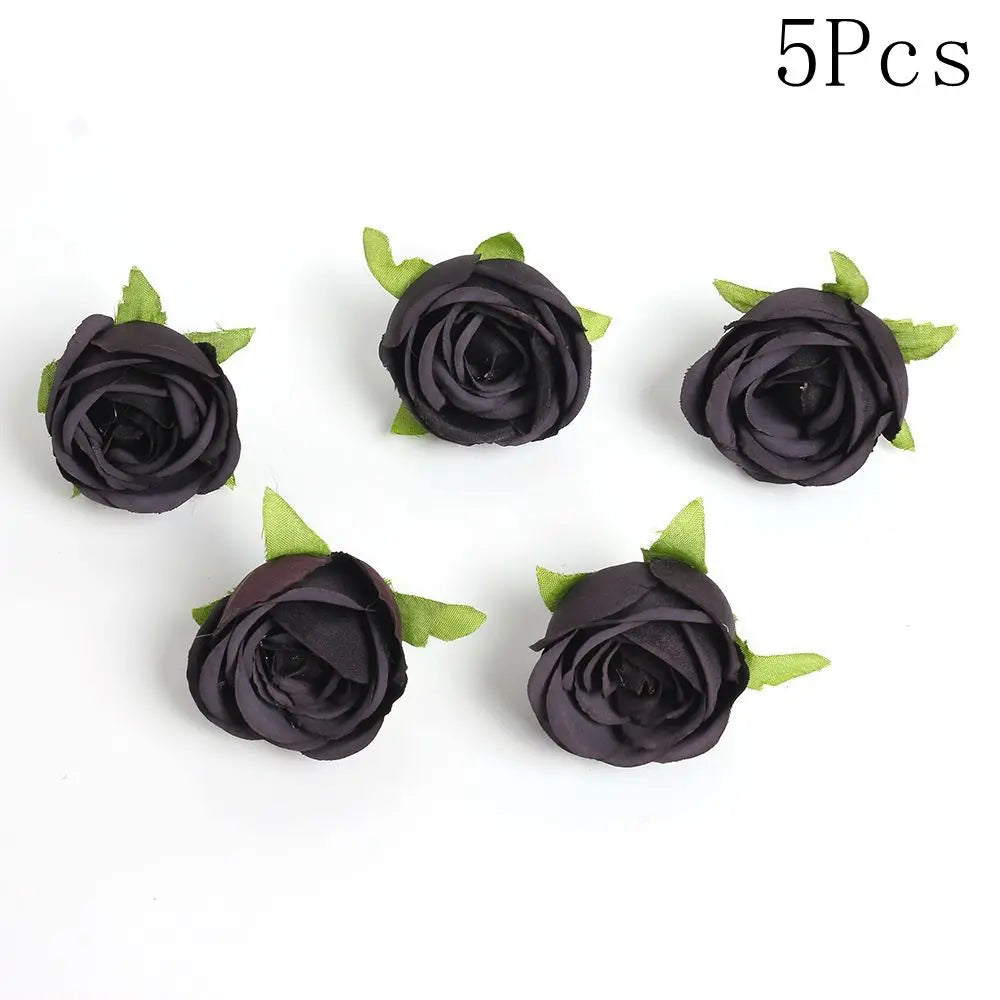 fleurs artificielles noires roses pivoines classiques intérieures décoration anniversaire baby shower événements