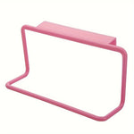 porte serviettes mural adhésif moderne couleur bleu clair vert rose blanc